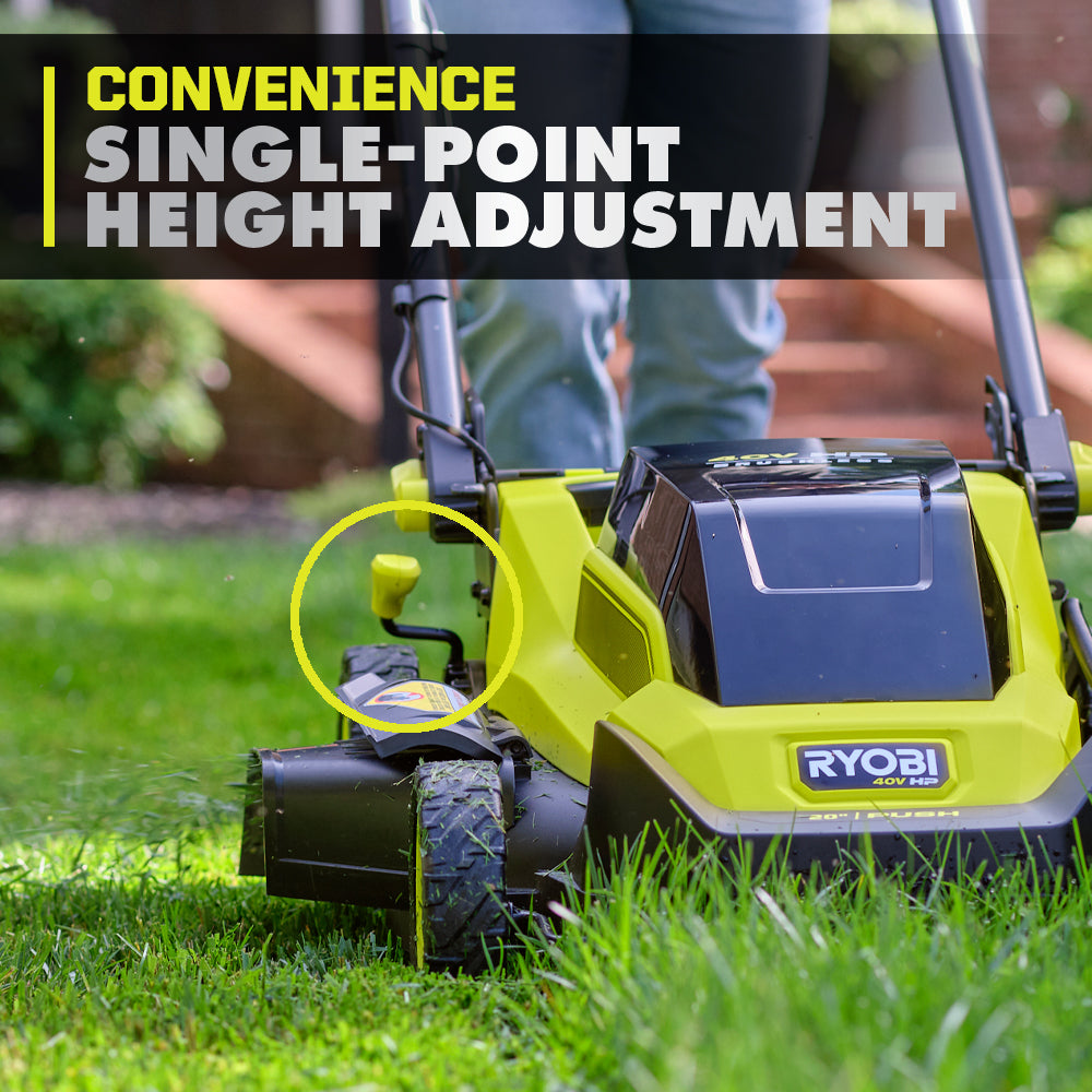 40V HP BRUSHLESS 20" PUSH MOWER Image 6