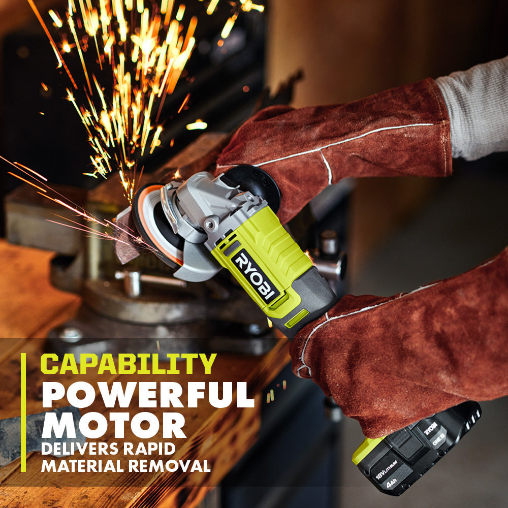 18V ONE+ 4-1/2" Angle Grinder Kit Image 5