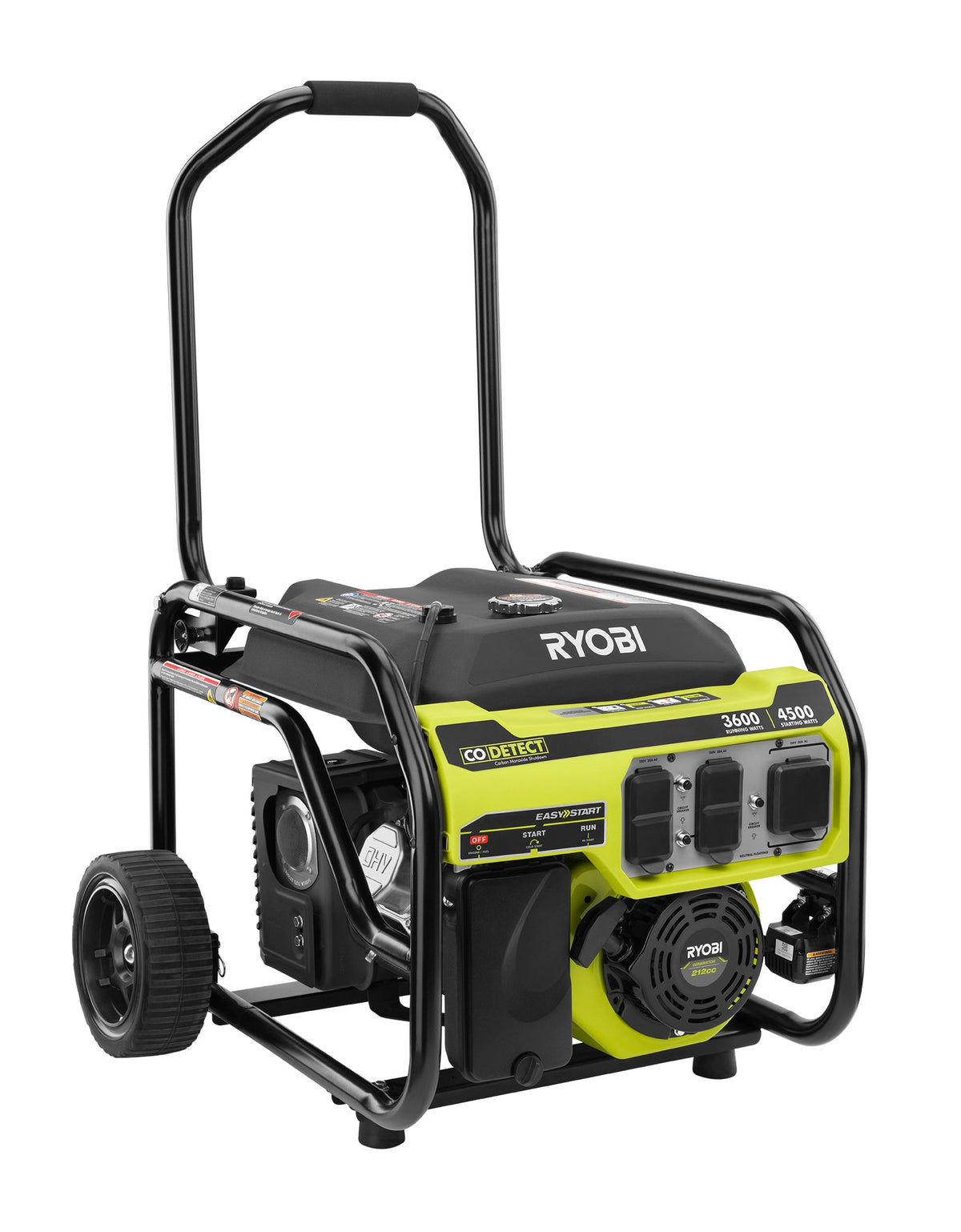 3600-Watt Generator with CO Shutdown Sensor Image 5