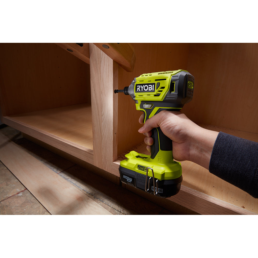 18V ONE+™ Brushless Drill/Driver & Impact Driver Kit Image 8