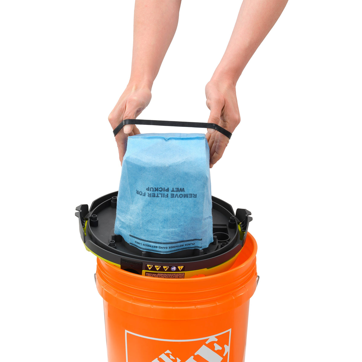 BUCKET TOP WET/DRY FILTER BAGS (4-PACK) Image 3