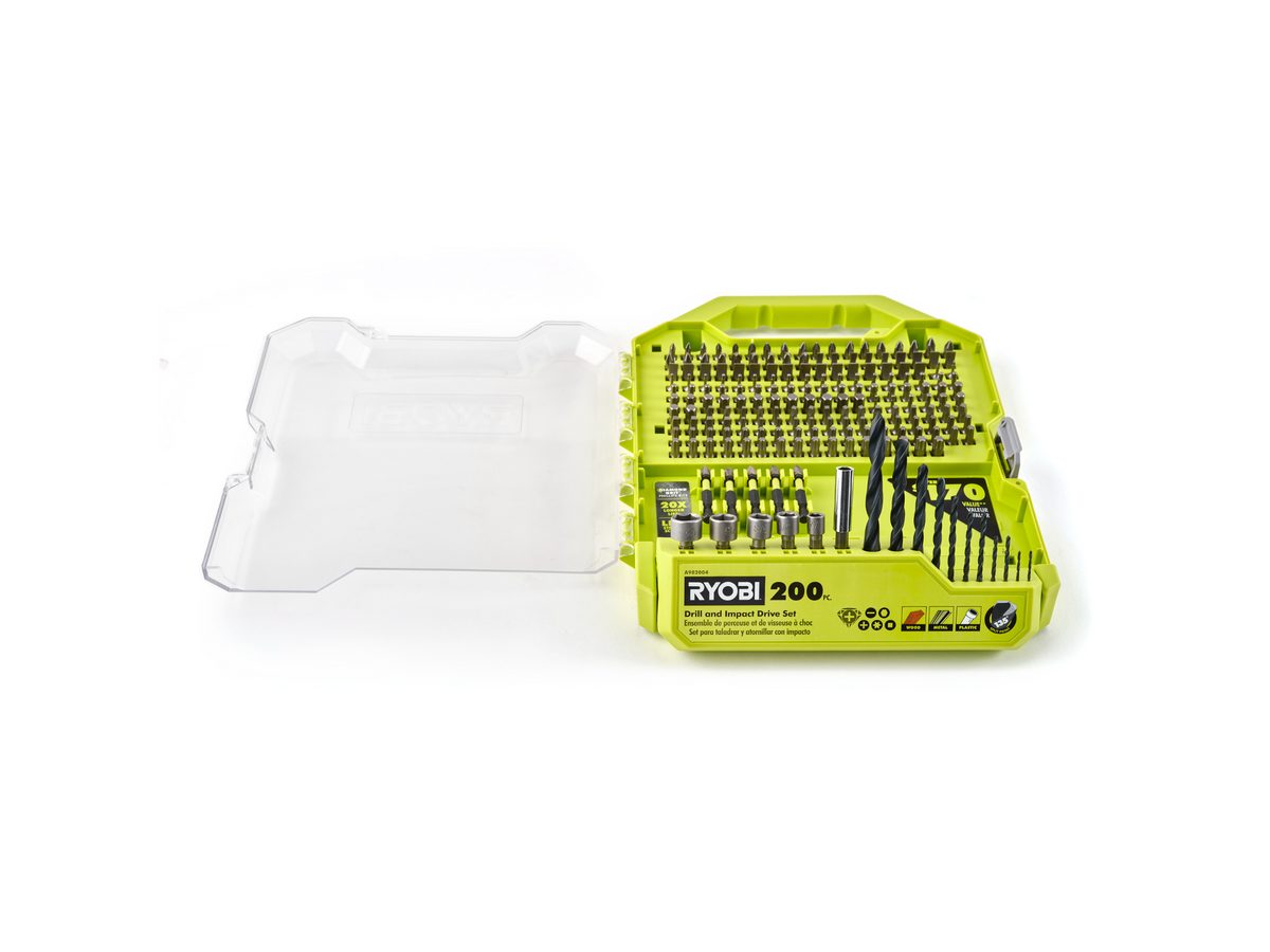 200 PC. Drill and Impact Drive Set Image 7