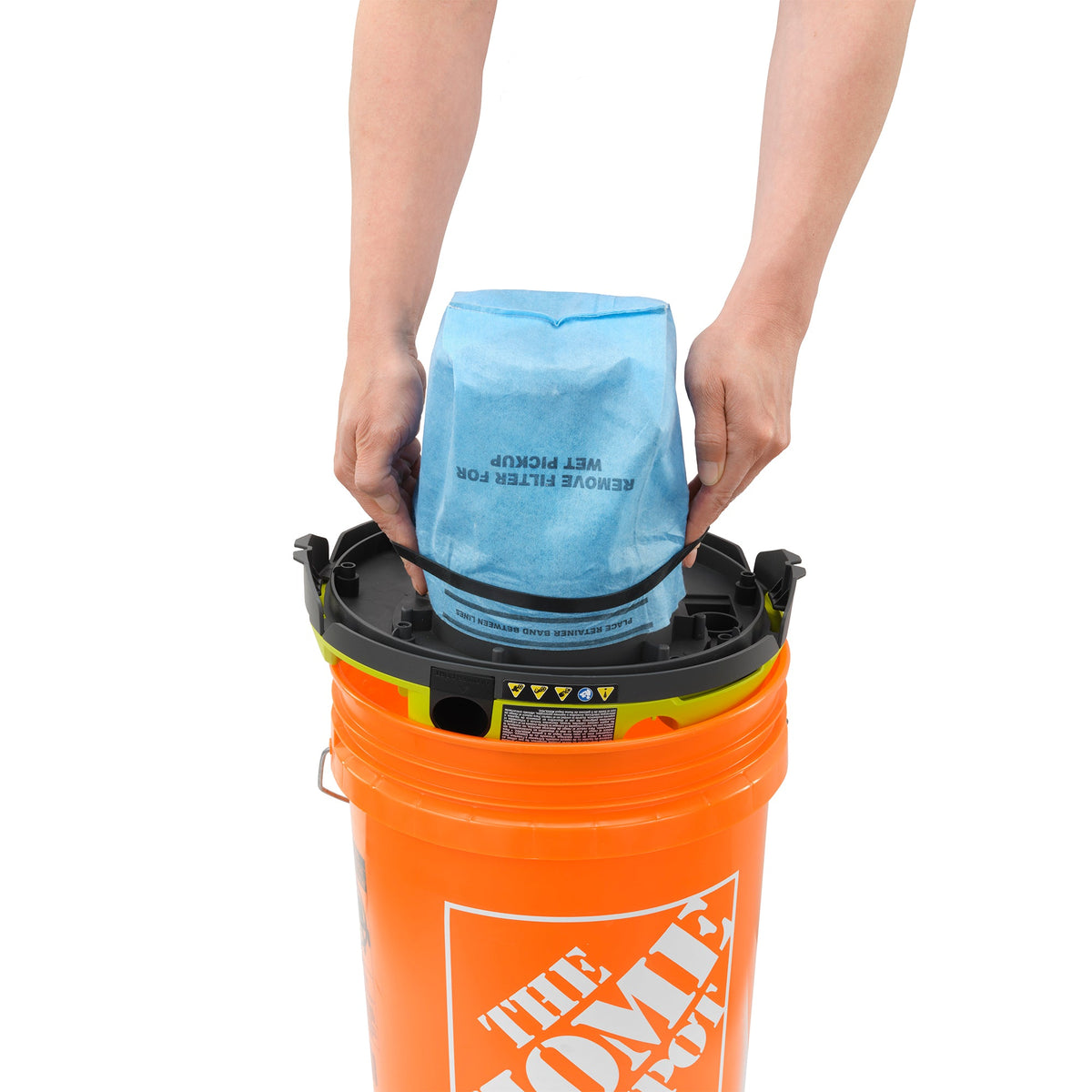 BUCKET TOP WET/DRY FILTER BAGS (4-PACK) Image 4