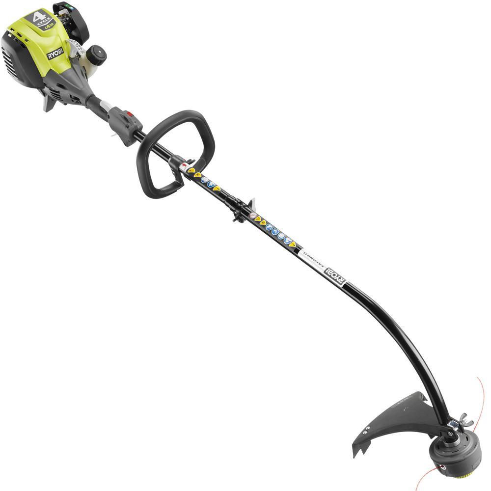 4 Cycle FULL CRANK Curved Shaft Trimmer Image 2