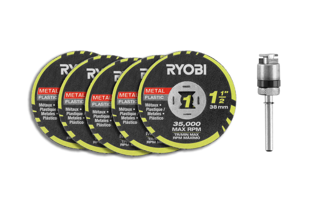 6PC. TWIST LOCK CUT-OFF WHEELS image