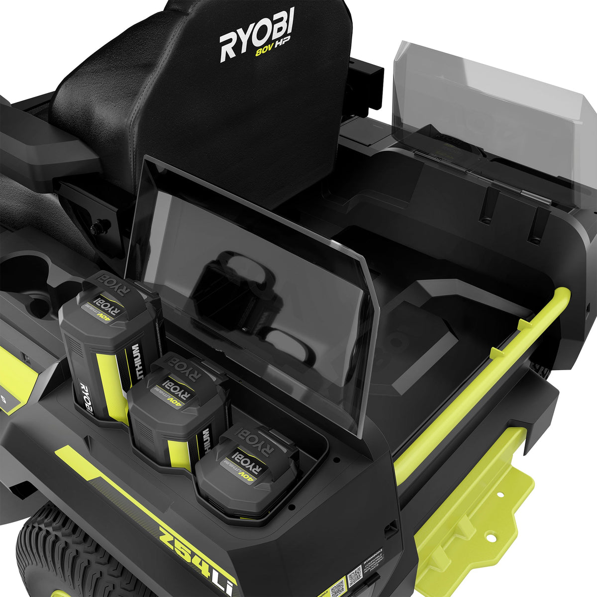 80V HP BRUSHLESS 54" LITHIUM ELECTRIC ZERO TURN RIDING MOWER Image 17