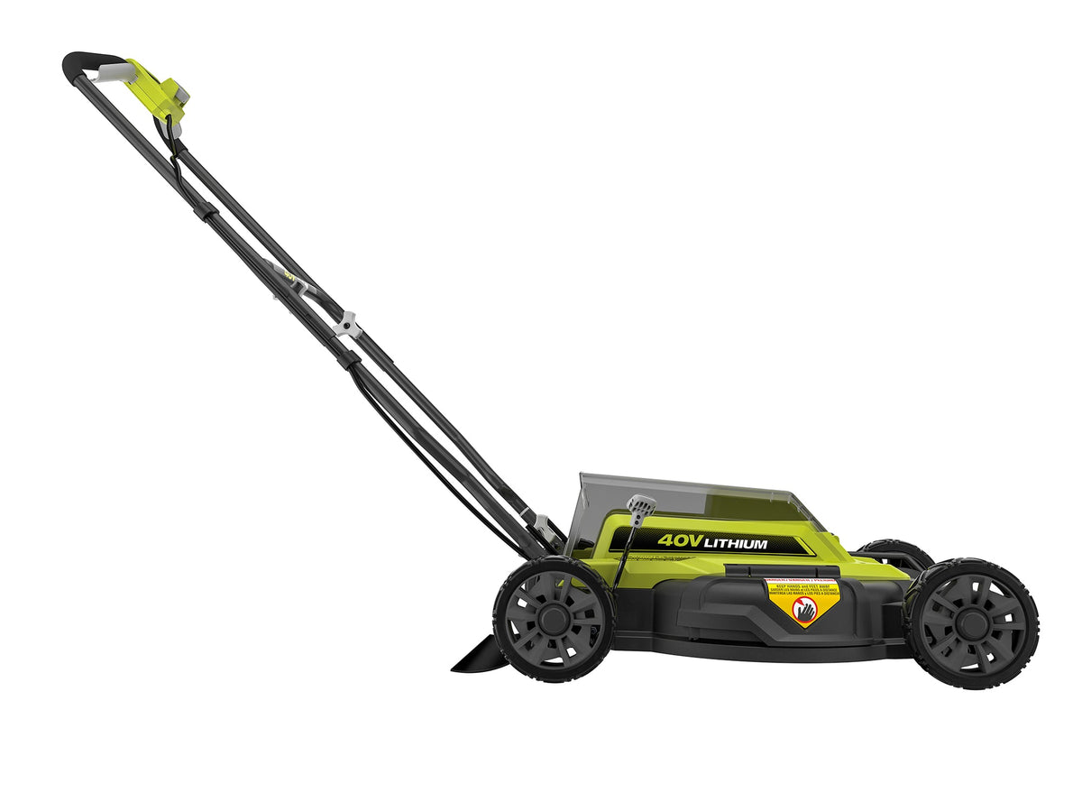 40V 18" Mulching & Side Discharge Mower Image 4