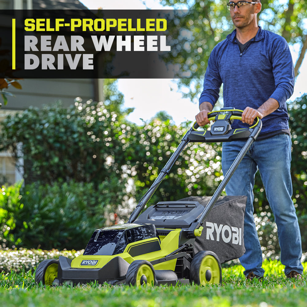 40V HP BRUSHLESS 20" SELF-PROPELLED LAWN MOWER Image 7