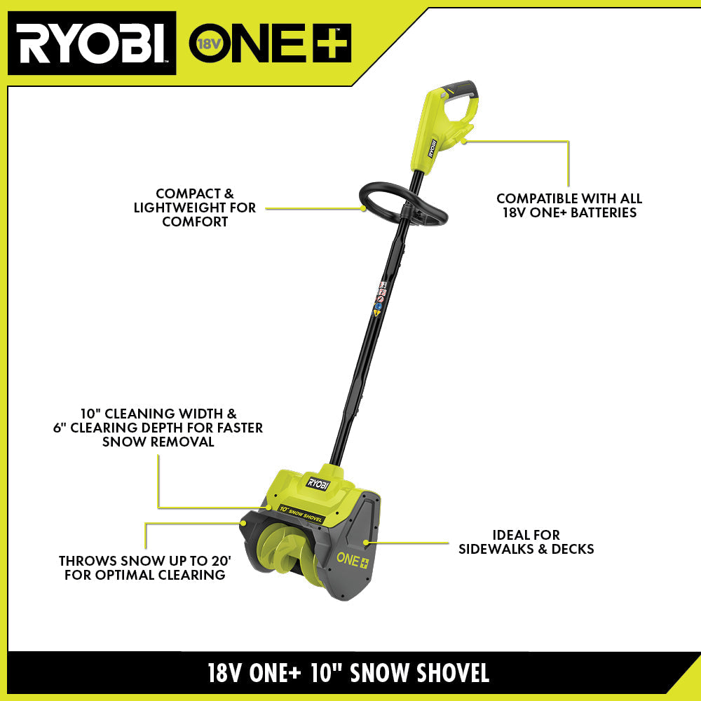 18V ONE+ 10" SNOW SHOVEL Image 2