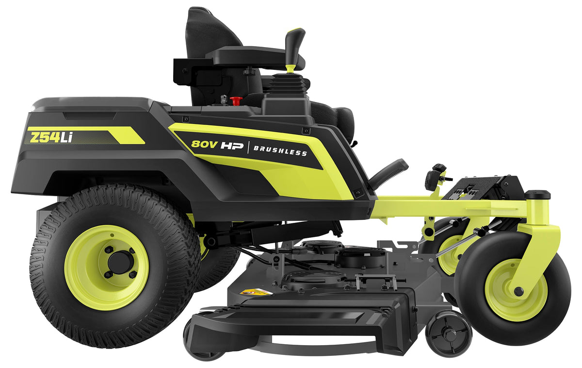 80V HP BRUSHLESS 54" LITHIUM ELECTRIC ZERO TURN RIDING MOWER image