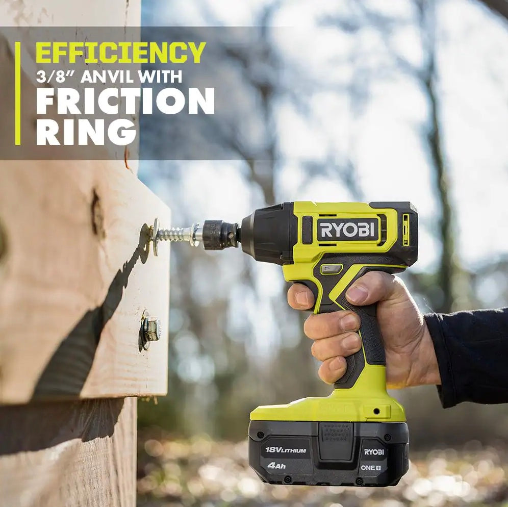 18V ONE+ 3/8" Impact Wrench Kit Image 5