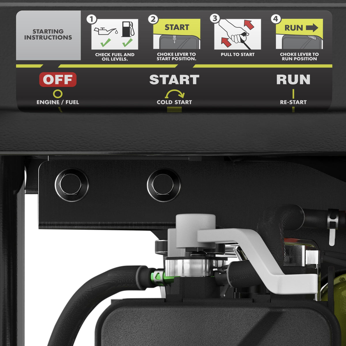 4000-Watt Inverter Generator with CO DETECT Image 6