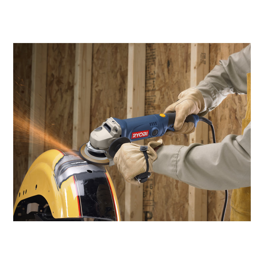 4 1/2" Angle Grinder with Rotating Rear Handle Image 7