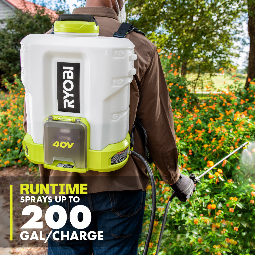 40V 4 GALLON BACKPACK CHEMICAL SPRAYER KIT Image 6