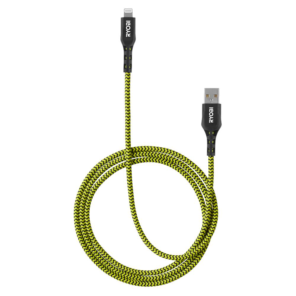 4' USB-A TO LIGHTNING CABLE image