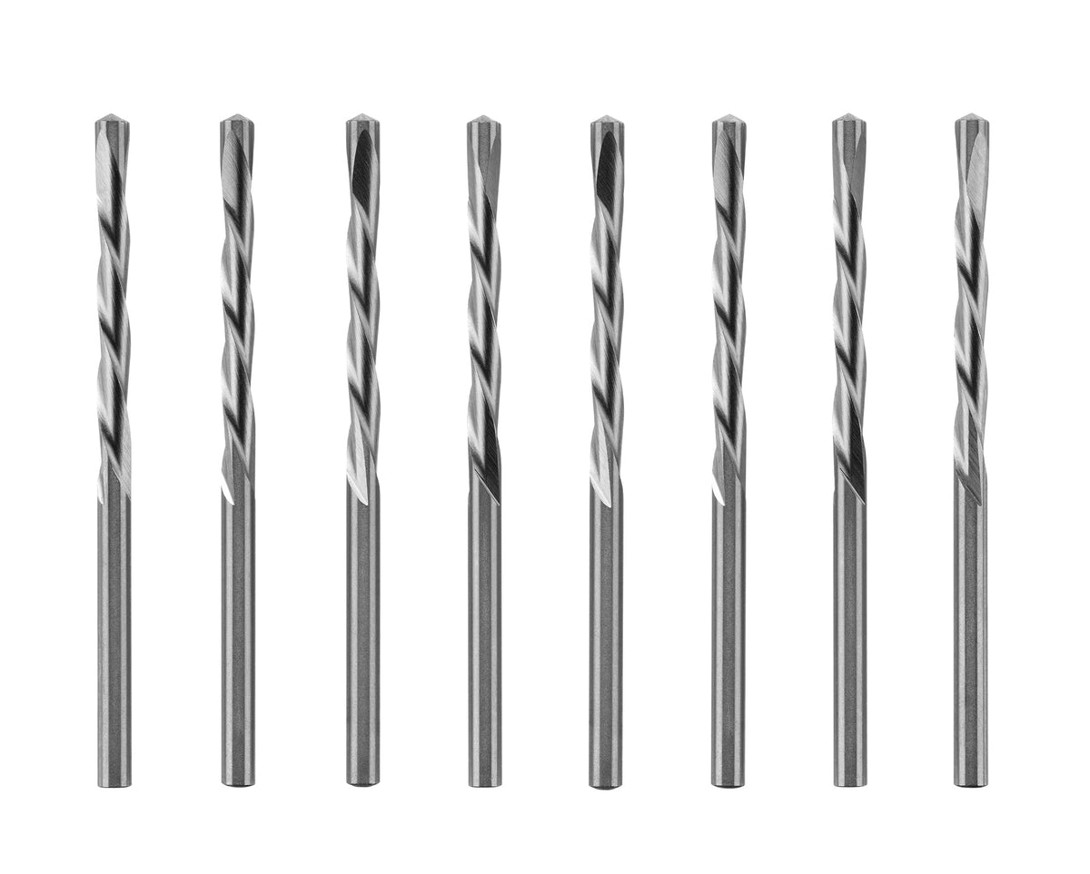 8 PC. 1/8" GUIDE POINT DRYWALL CUTTING BITS image
