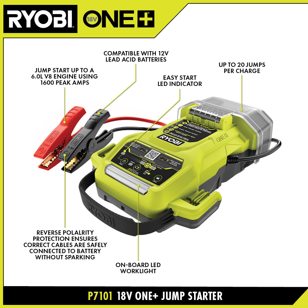 18V ONE+ JUMP STARTER KIT Image 3