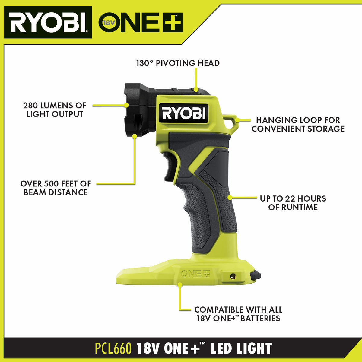 18V ONE+ LED Light Kit Image 2