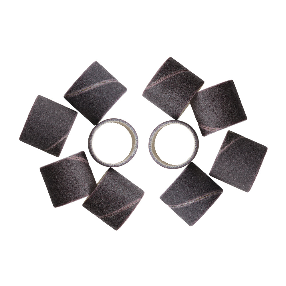 10 PC. 240 GRIT SANDING BANDS image