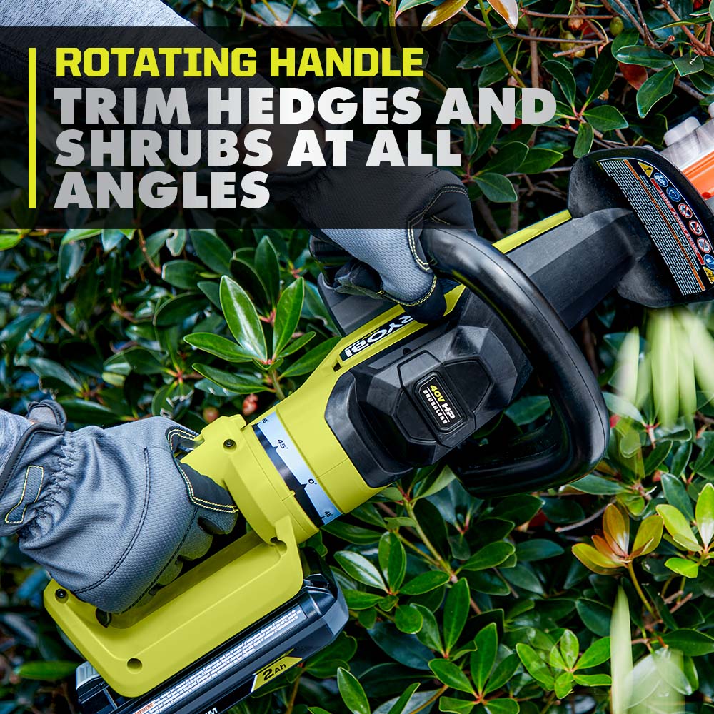 40V HP BRUSHLESS 26" HEDGE TRIMMER KIT Image 8