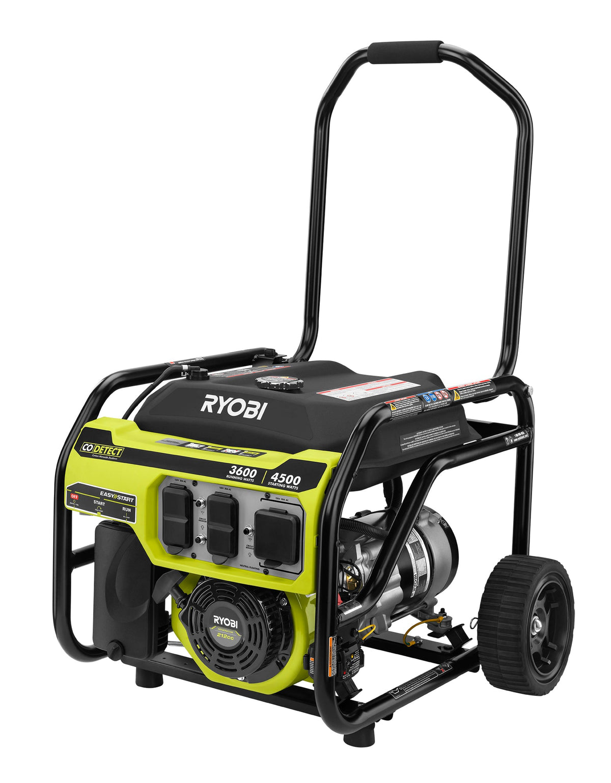 3600-Watt Generator with CO Shutdown Sensor Image 4