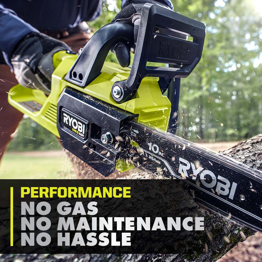 18V ONE+ HP Brushless 10" Chainsaw with 4Ah Battery and Charger Image 2
