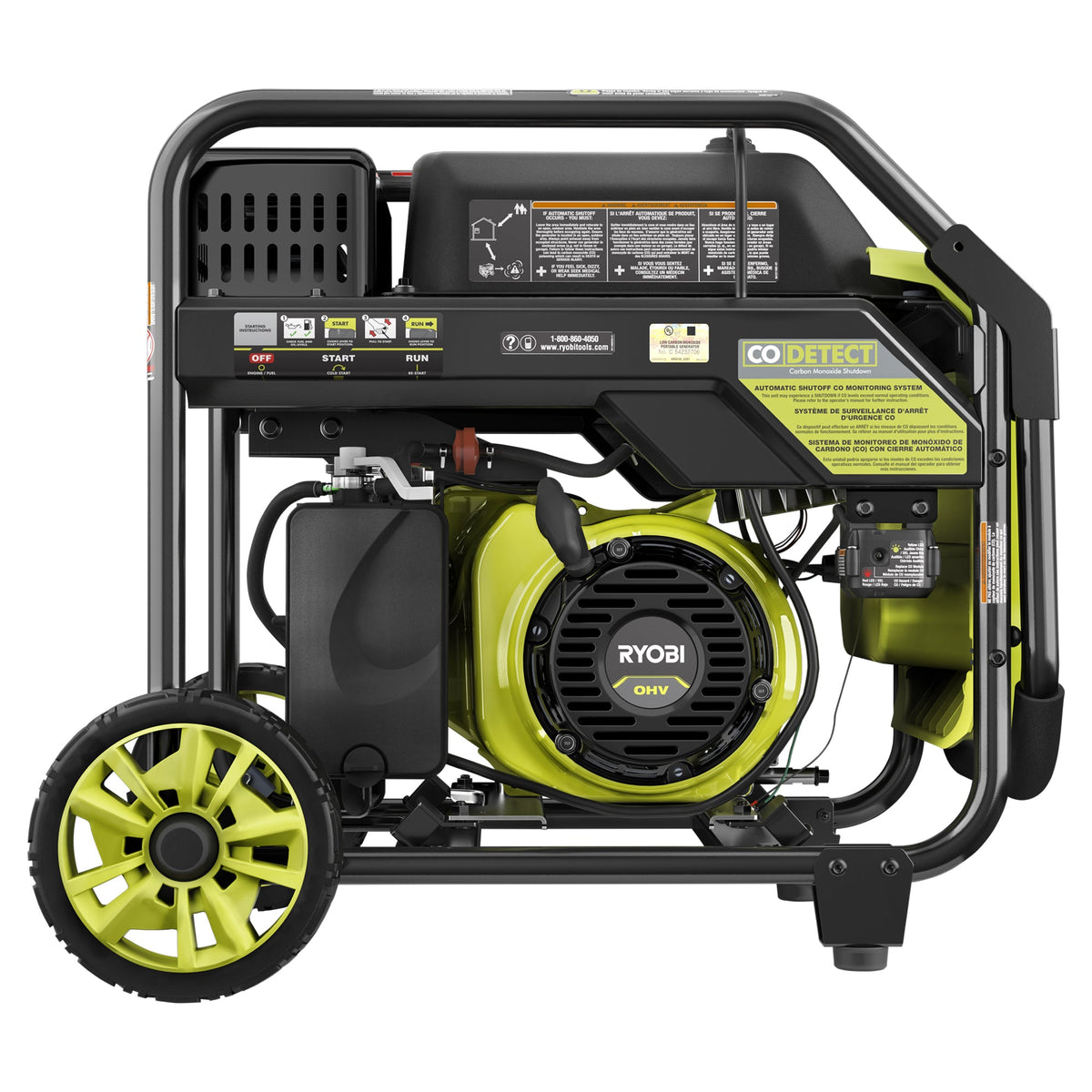 4000-Watt Inverter Generator with CO DETECT Image 5