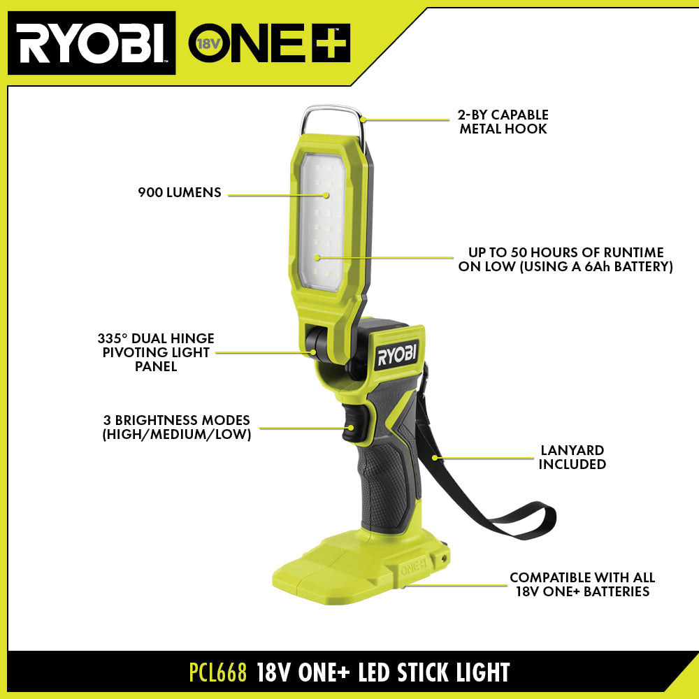 18V ONE+ LED STICK LIGHT Image 2