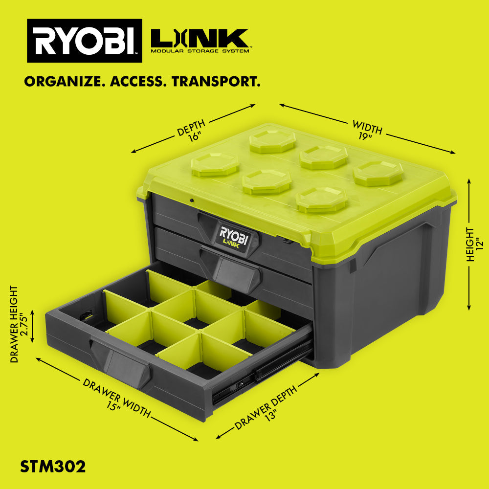 LINK 3-DRAWER TOOL BOX Image 4