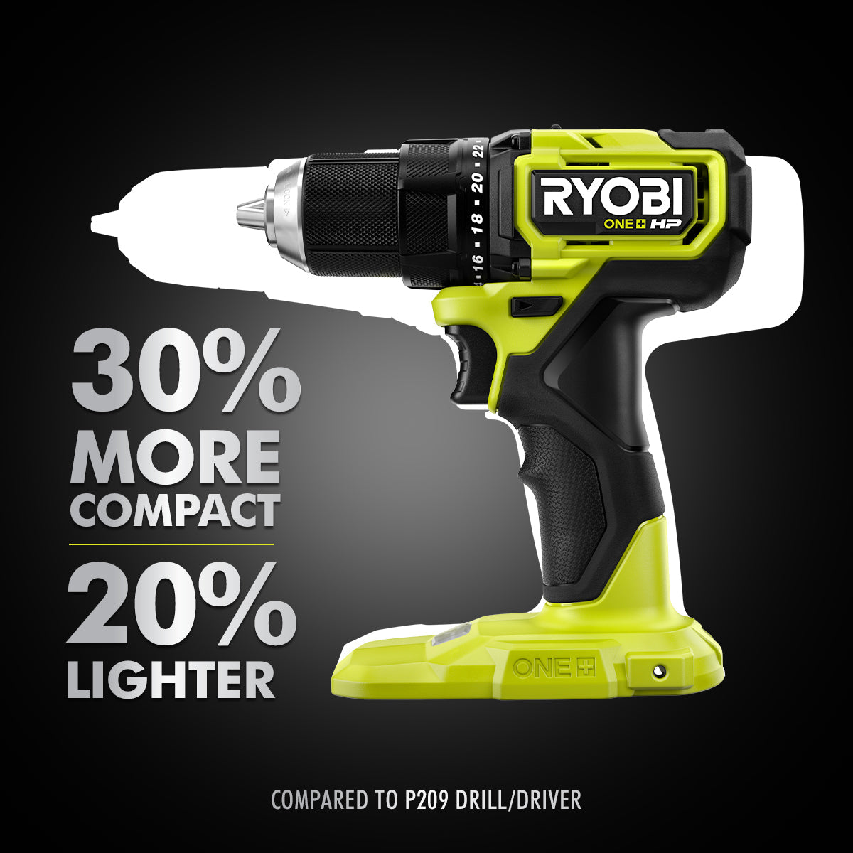 18V ONE+ HP COMPACT BRUSHLESS 1/2" DRILL/DRIVER KIT Image 2
