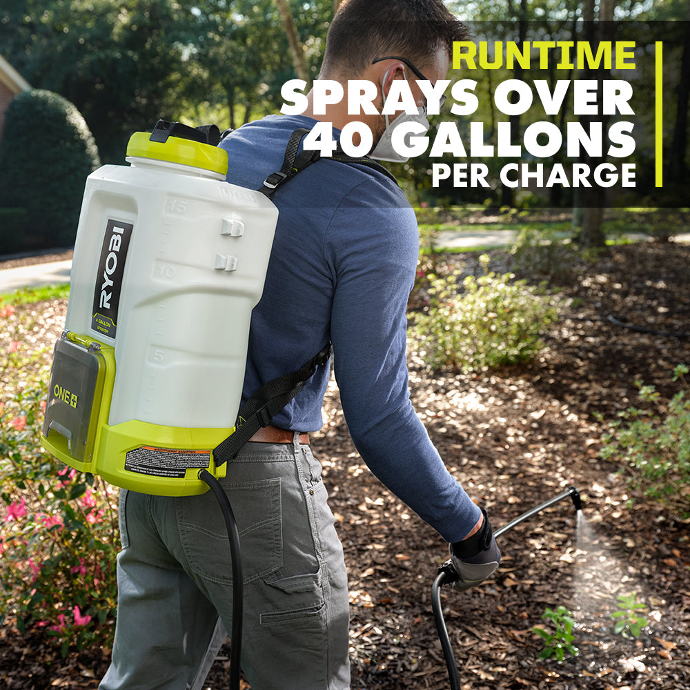 18V ONE+ 4 Gallon Backpack Chemical Sprayer