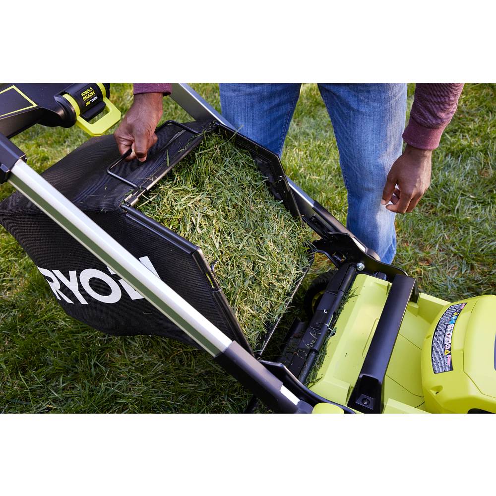 21" FABRIC REPLACEMENT MOWER GRASS BAG Image 5