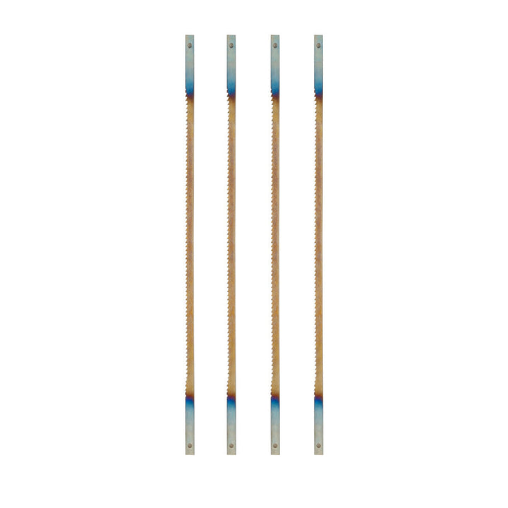 4 PC. 20 TPI Scroll Saw Pinned Blades